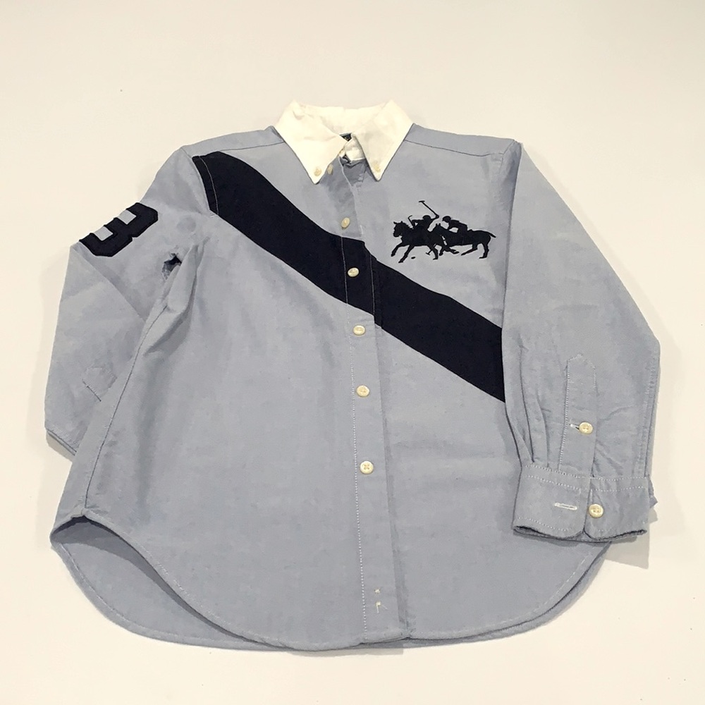 Ralph Lauren blue button down